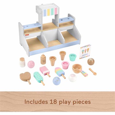 Fisher Price Ahşap Dondurma Dükkanı