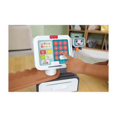 Fisher Price Sesli Eğlen ve Öğren Market Kasası