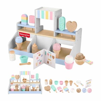 Fisher Price Ahşap Dondurma Dükkanı