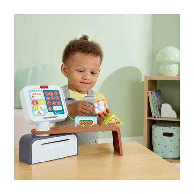 Fisher Price Sesli Eğlen ve Öğren Market Kasası