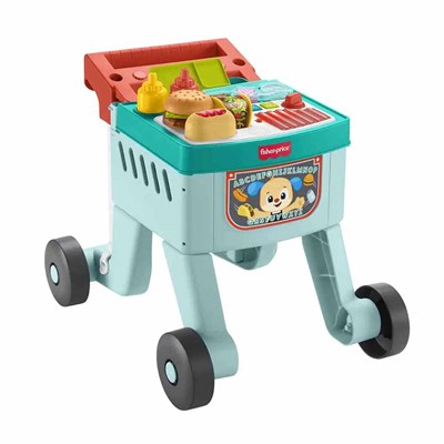 Fisher Price 4ü1 Arada Alışveriş Sepeti Yürüteç