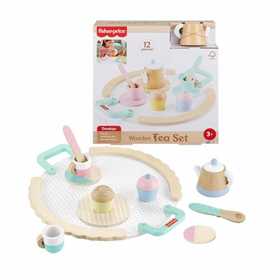 Fisher Price Ahşap Çay Seti