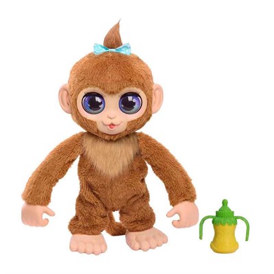 Giochi Sesli ve İnteraktif FurReal Yavru Maymun Fıstık 40 cm