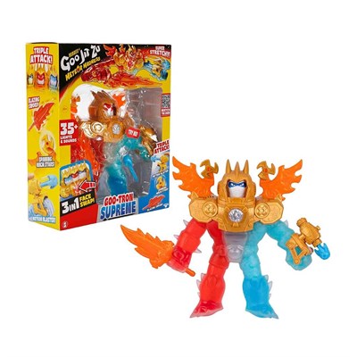 Giochi Sesli ve Işıklı 3in1 Goojitzu Meteor Madness Goo-Tron Supreme Figürü