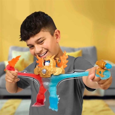 Giochi Sesli ve Işıklı 3in1 Goojitzu Meteor Madness Goo-Tron Supreme Figürü