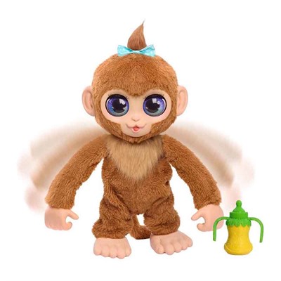 Giochi Sesli ve İnteraktif FurReal Yavru Maymun Fıstık 40 cm