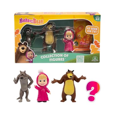 Giochi Masha ile Koca Ayı 4’lü Figür Seti