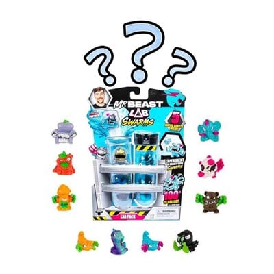 Mr Beast Lab Swarms 5 li Sürpriz Figür Paketi S1