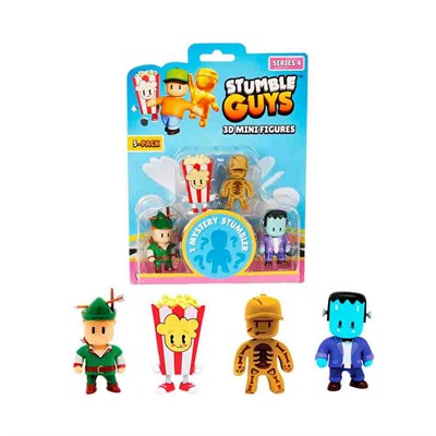 Stumble Guys 5li Mini Figür Seti S4