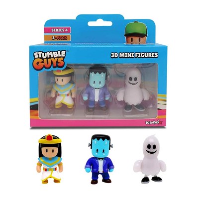 Stumble Guys 3lü Mini Figür Seti S4