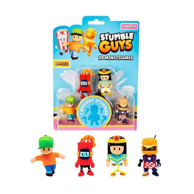 Stumble Guys 5li Mini Figür Seti S4