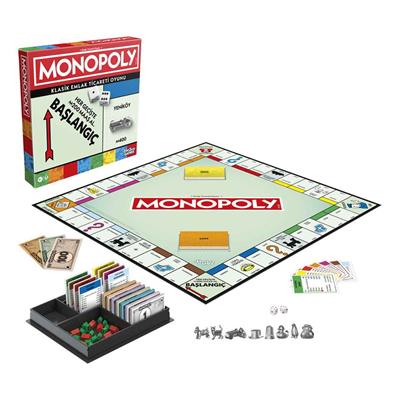 Hasbro Monopoly Klasik Emlak Ticareti Oyunu