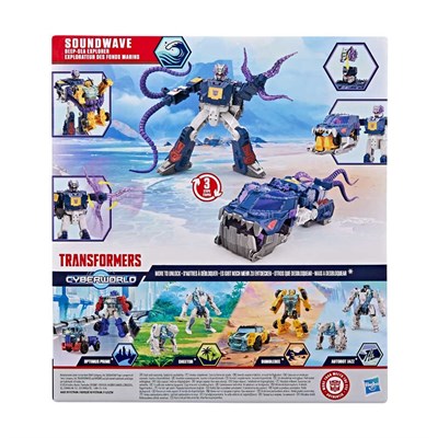 Hasbro Transformers Soundwave Derin Deniz Kaşifi