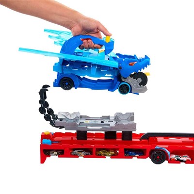 Hot Wheels Ultimate Çift Ejderha Taşıyıcı Dev Tır