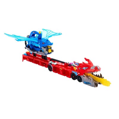 Hot Wheels Ultimate Çift Ejderha Taşıyıcı Dev Tır