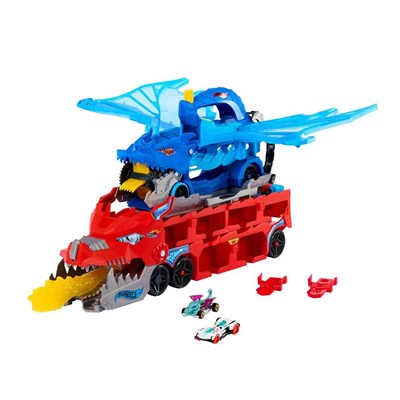 Hot Wheels Ultimate Çift Ejderha Taşıyıcı Dev Tır