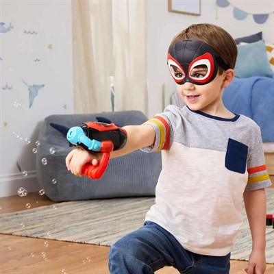 Marvel Spiderman ve Muhteşem Arkadaşları Su Ağları Miles Morales Baloncuk Atıcı