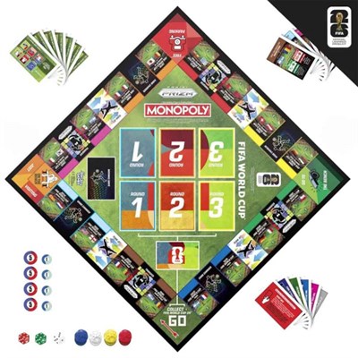 Monopoly FIFA World Cup 2026 Panini Prizm Edisyonu