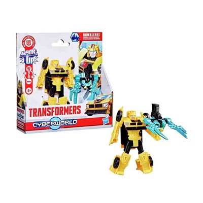 Transformers Cyberworld Armored Cyber Change Bumblebee