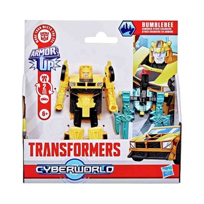 Transformers Cyberworld Armored Cyber Change Bumblebee
