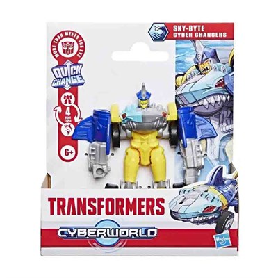 Transformers Cyberworld Cyber Changers Dönüşebilen Sky-Byte