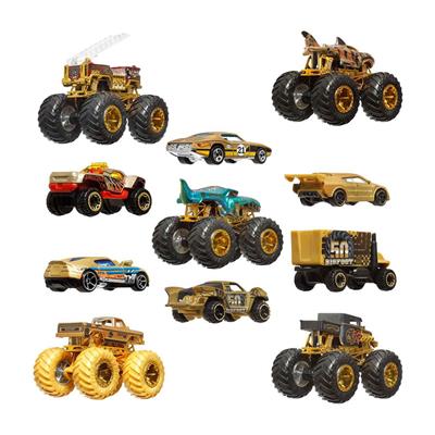1:64 Hot Wheels Monster Trucks Bigfoot Trophy Şampiyonları Araba ve Kamyon