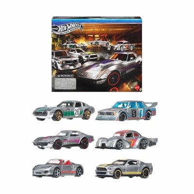 Hot Wheels 1:64 Silver Serisi Zamac Temalı 6lı Araba Seti