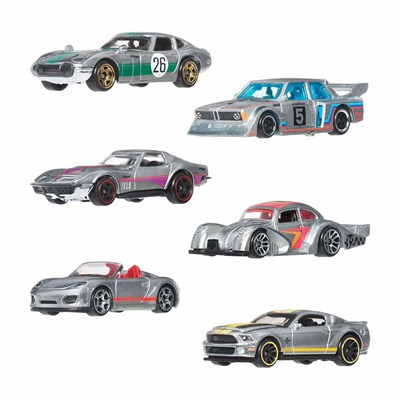 Hot Wheels 1:64 Silver Serisi Zamac Temalı 6lı Araba Seti