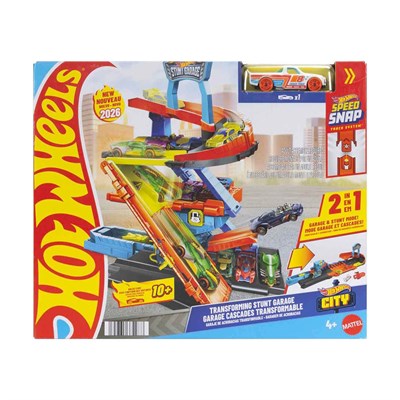 Hot Wheels 2 in 1 Dönüşebilen Garaj Oyun Seti