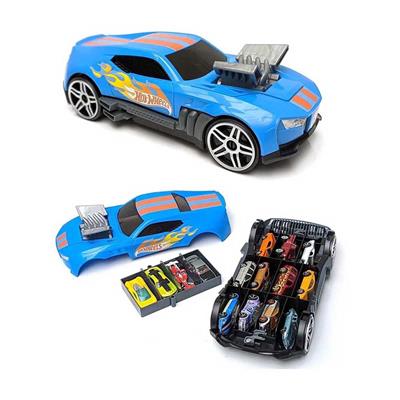 Hot Wheels 2si 1 Arada Race N Haul Araba Saklama Kutusu