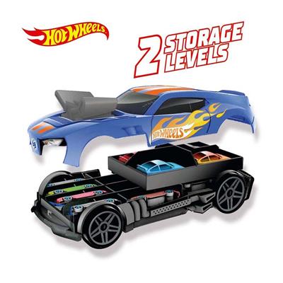 Hot Wheels 2si 1 Arada Race N Haul Araba Saklama Kutusu