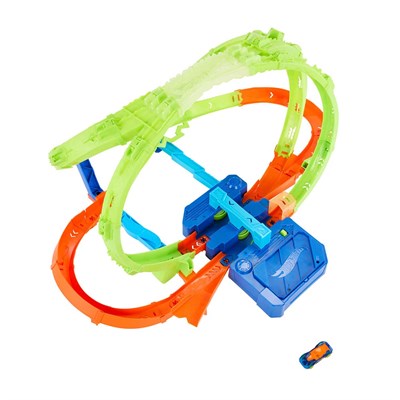 Hot Wheels Akrobasi Pistleri Hiperküre Turbo Çarpışma Pisti