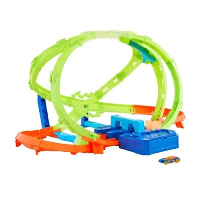 Hot Wheels Akrobasi Pistleri Hiperküre Turbo Çarpışma Pisti