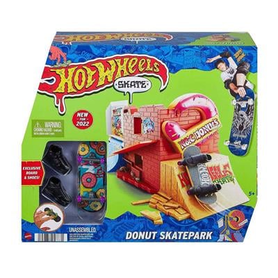 Hot Wheels Donut Kaykay Parkı Oyun Seti