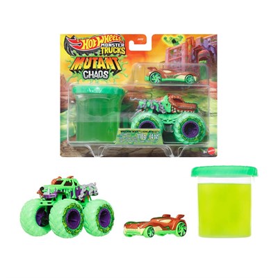 Hot Wheels Monster Trucks Mutant Kaosu Çoklu Paketi