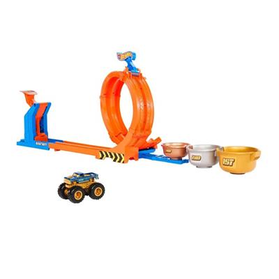 Hot Wheels Monster Trucks Döngü Ve Takla Bigfoot Oyun Parkuru