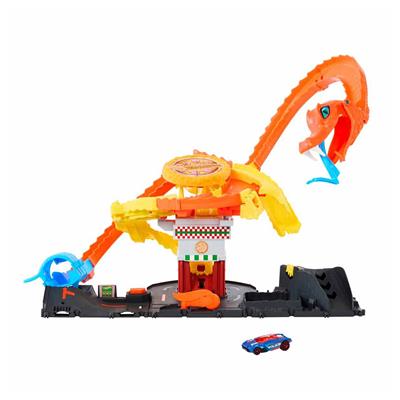 Hot Wheels Pizza Slam Kobra Saldırısı Oyun Seti