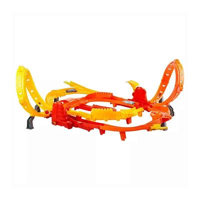 Hot Wheels Stunt Tracks Blast Launch Face-Off Track Set