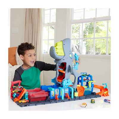 Hot Wheels Şehri Muhteşem Köpek Balığı Araba Yıkama Oyun Seti