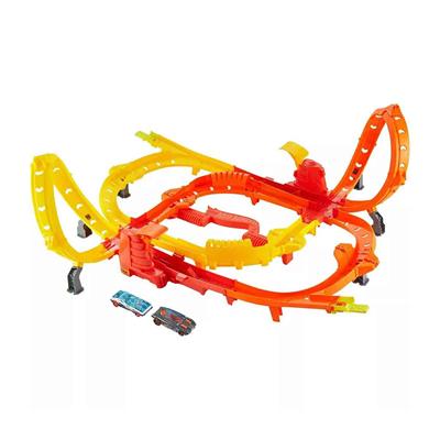 Hot Wheels Stunt Tracks Blast Launch Face-Off Track Set