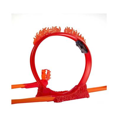 Hot Wheels Track Builder Alev Temalı Akrobasi Seti