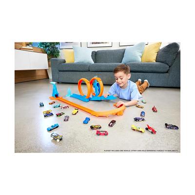 Hot Wheels Track Creator Triple Loop Kit