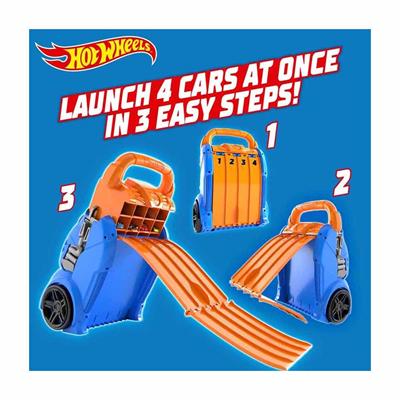 Hot Wheels Taşıma Çantası ve Yarış Parkuru
