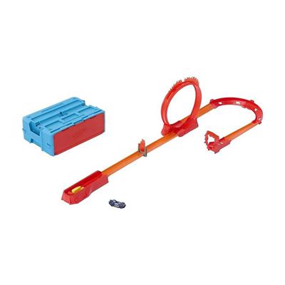Hot Wheels Track Builder Alev Temalı Akrobasi Seti