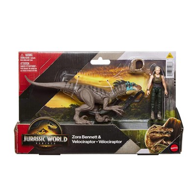 Jurassic World Rebith İnsan ve Dinozor Figürü Oyun Seti