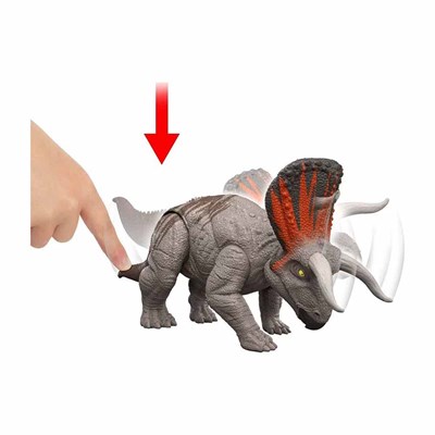 Mattel Jurassic World Rebirth Nanotyrannus Strike Attack Dinosaur