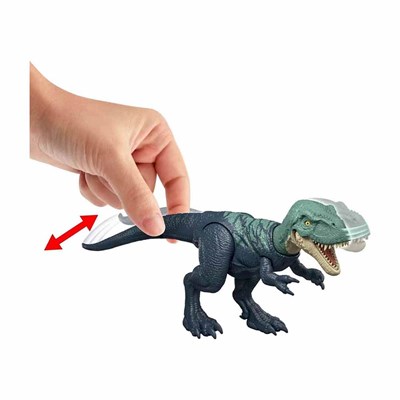 Mattel Jurassic World Rebirth Nanotyrannus Strike Attack Dinosaur