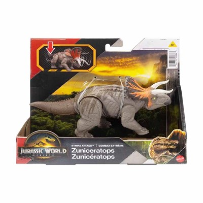Mattel Jurassic World Rebirth Nanotyrannus Strike Attack Dinosaur