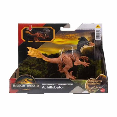 Mattel Jurassic World Rebirth Nanotyrannus Strike Attack Dinosaur