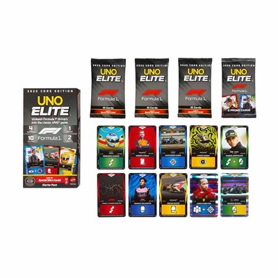 Mattel Uno Elite F1 Kartlar